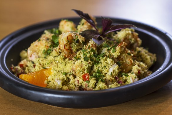 Couscous marroquino com frutos do mar: sugestão da chef Morena Leite (foto: divulgação/ Cristiano Lopes) 