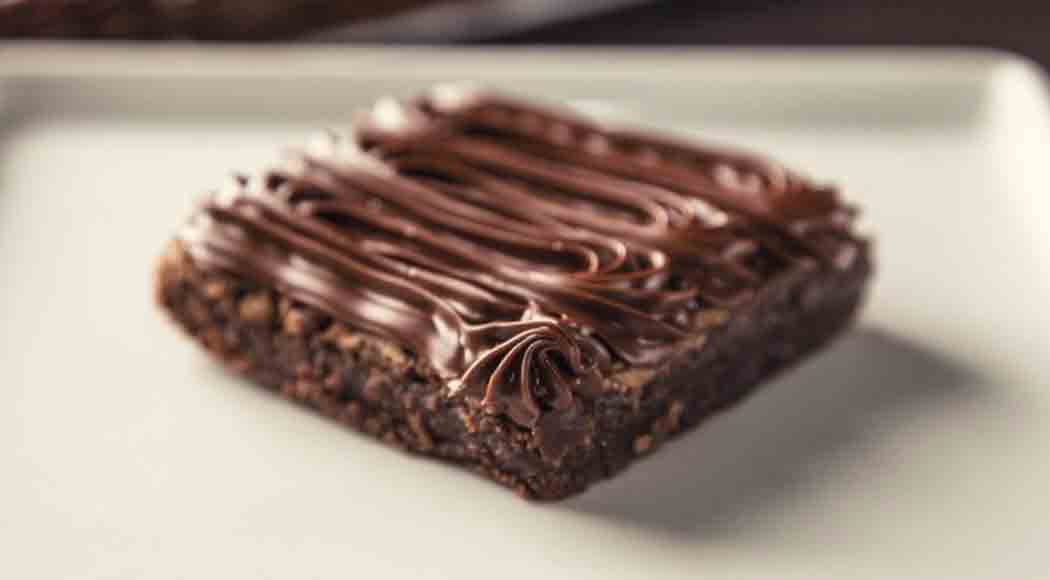 Receita de Brownie de Nutella é para quem gosta de muito chocolate