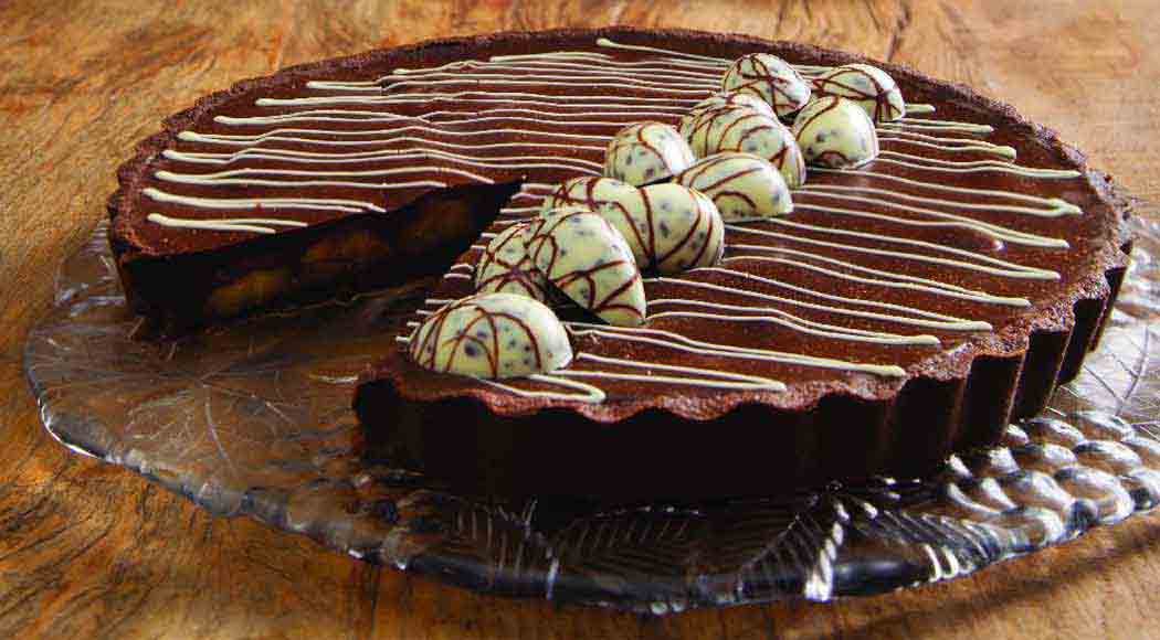 Aprenda a fazer uma deliciosa torta de chocolate com banana. Foto: Divulgação
