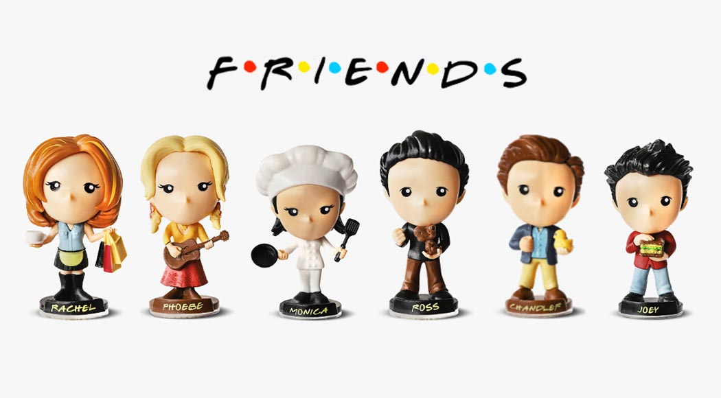 Bob’s lança brinquedos para celebrar episódio especial de “Friends”