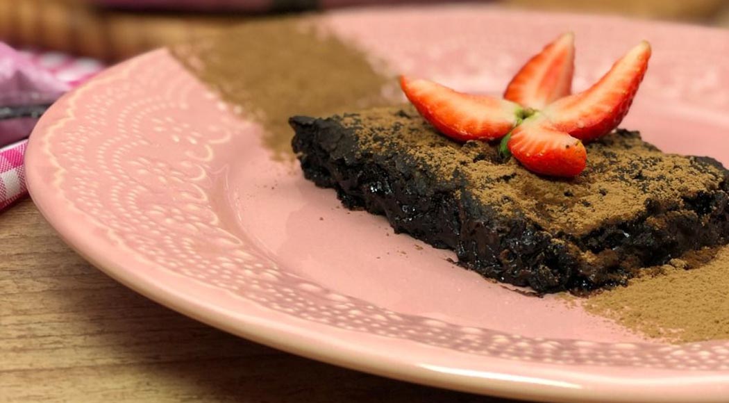 Brownie de feijão preto, por Pantera Alimentos