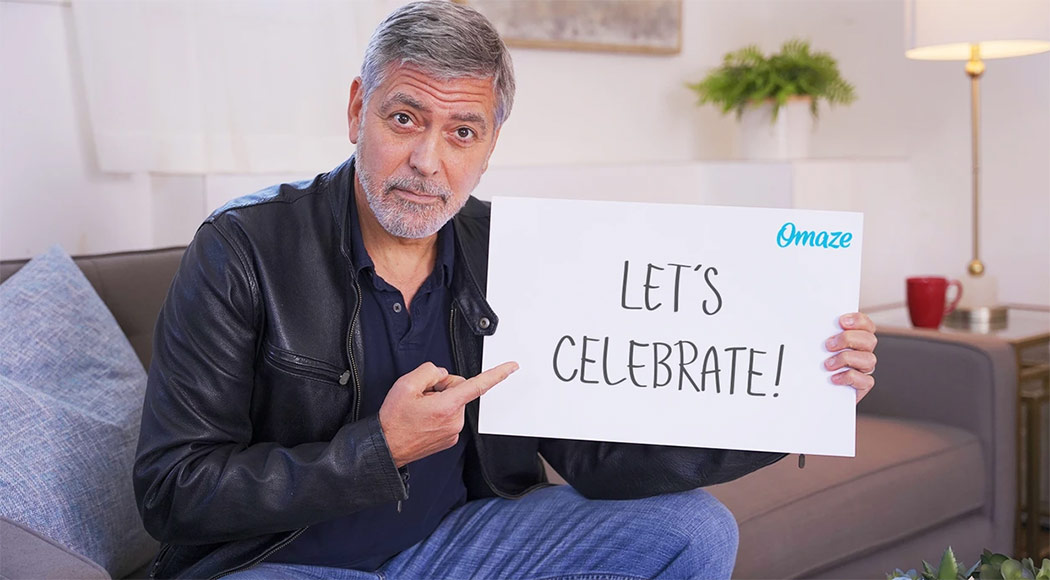 Site sorteia almoço com George Clooney na casa do ator na Itália
