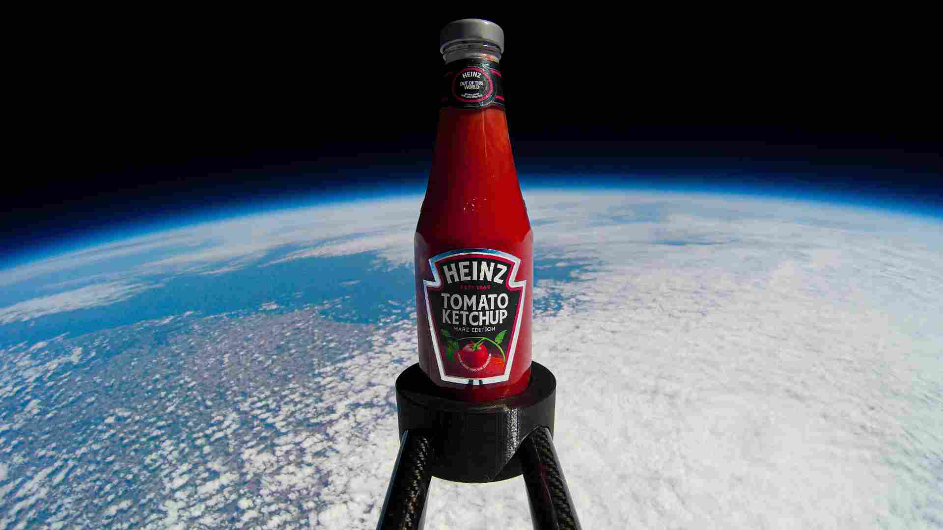 Heinz fabrica ketchup com tomates cultivados em 'solo de Marte '