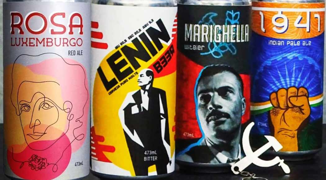Conheça as cervejas artesanais que defendem o comunismo no Brasil (Foto: Cervejaria Soviet/Instagram)