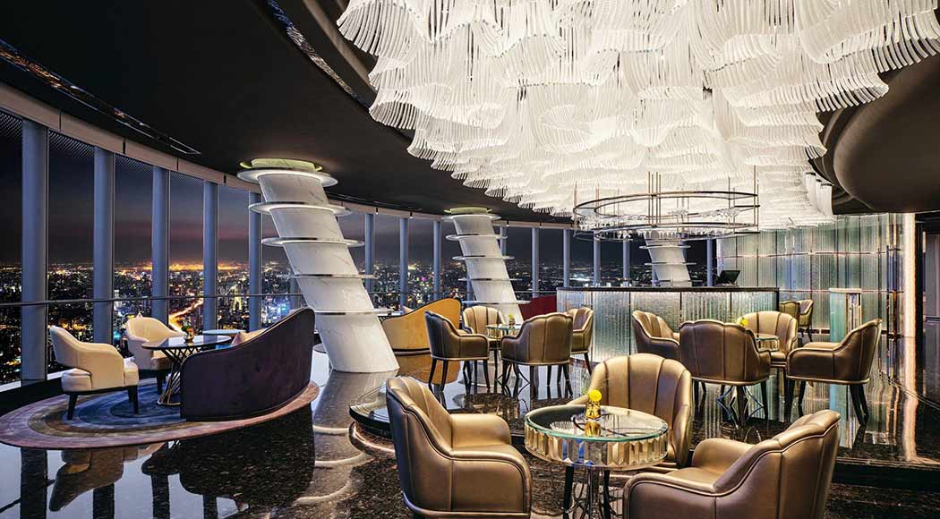 Restaurante mais alto do mundo está no 120º andar de hotel chinês (Foto: iStock)