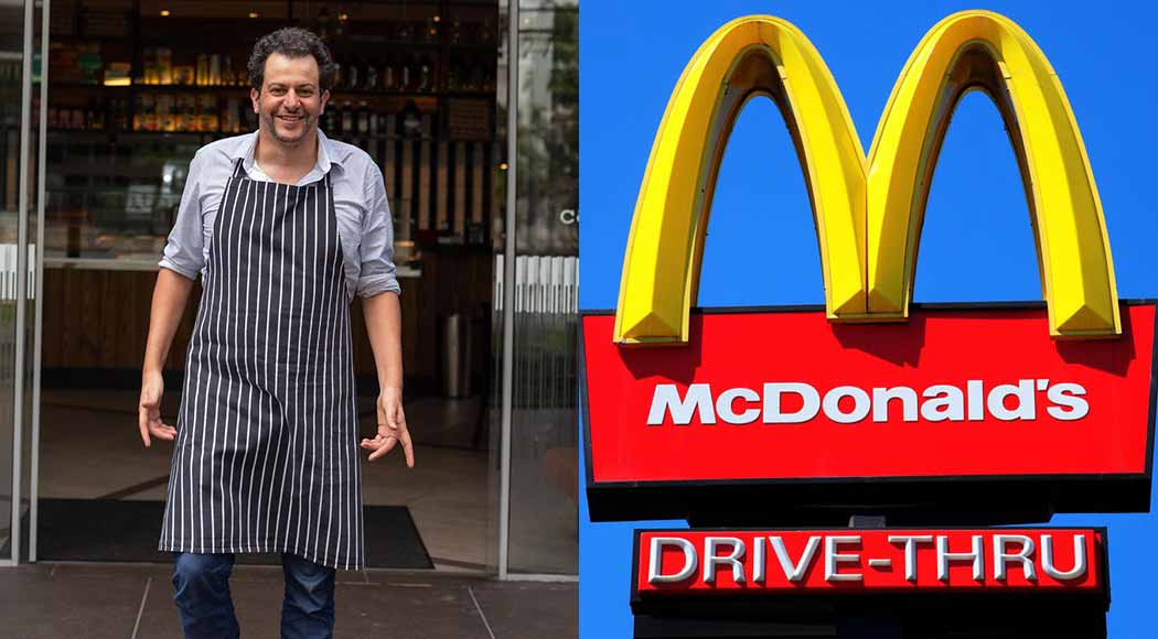 Após críticas, chef do Madalosso faz as pazes com o McDonald's (Fotos: Beto Madalosso/Instagram e iStock)