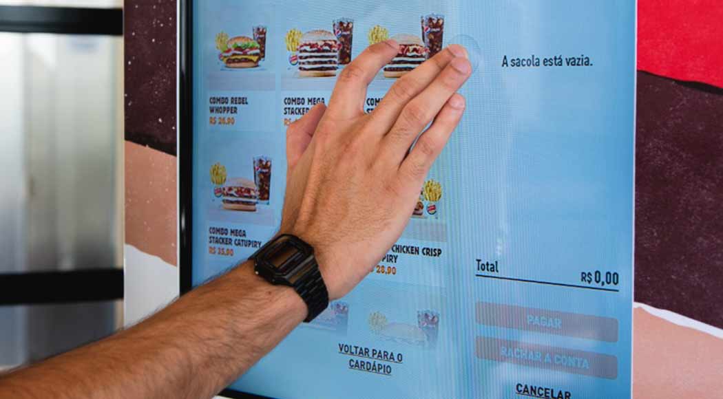 Burger King testa modelo de restaurante sem atendentes em SP (Foto: Divulgação)