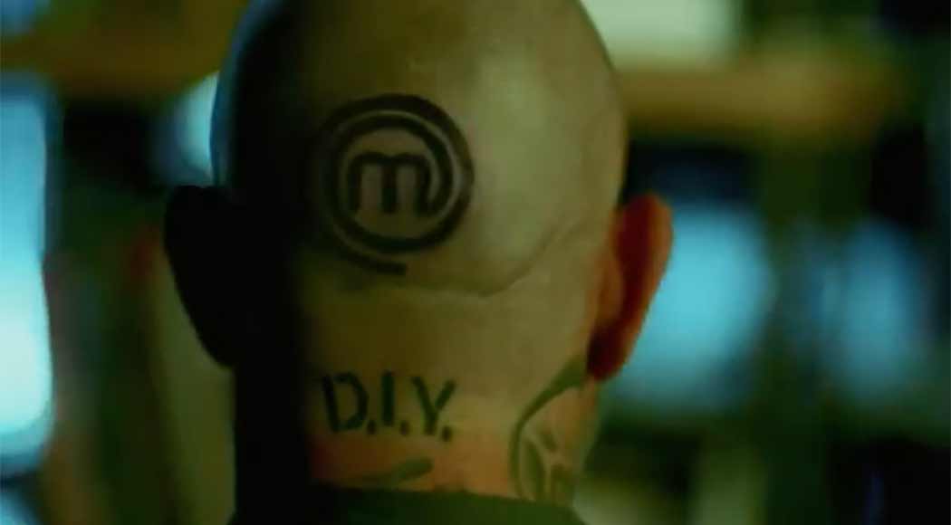 Henrique Fogaça tatuou logo do MasterChef na cabeça? Descubra (Foto: Reprodução)