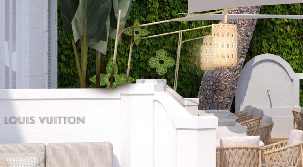 Louis Vuitton inaugura restaurante em resort de luxo na França (Foto: Divulgação)