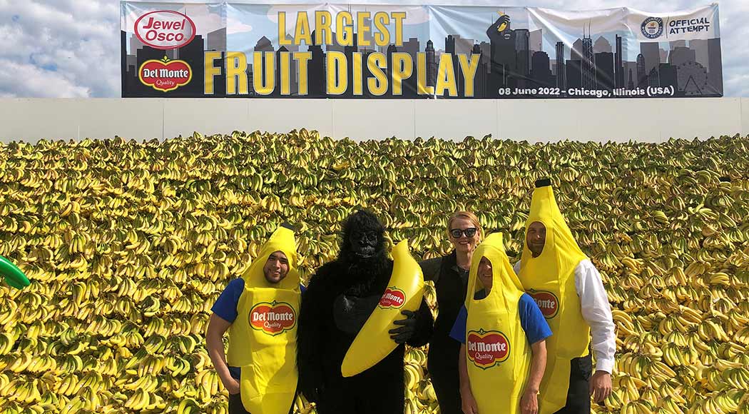 EUA batem recorde brasileiro de maior mostruário de frutas do mundo (Foto: Divulgação)