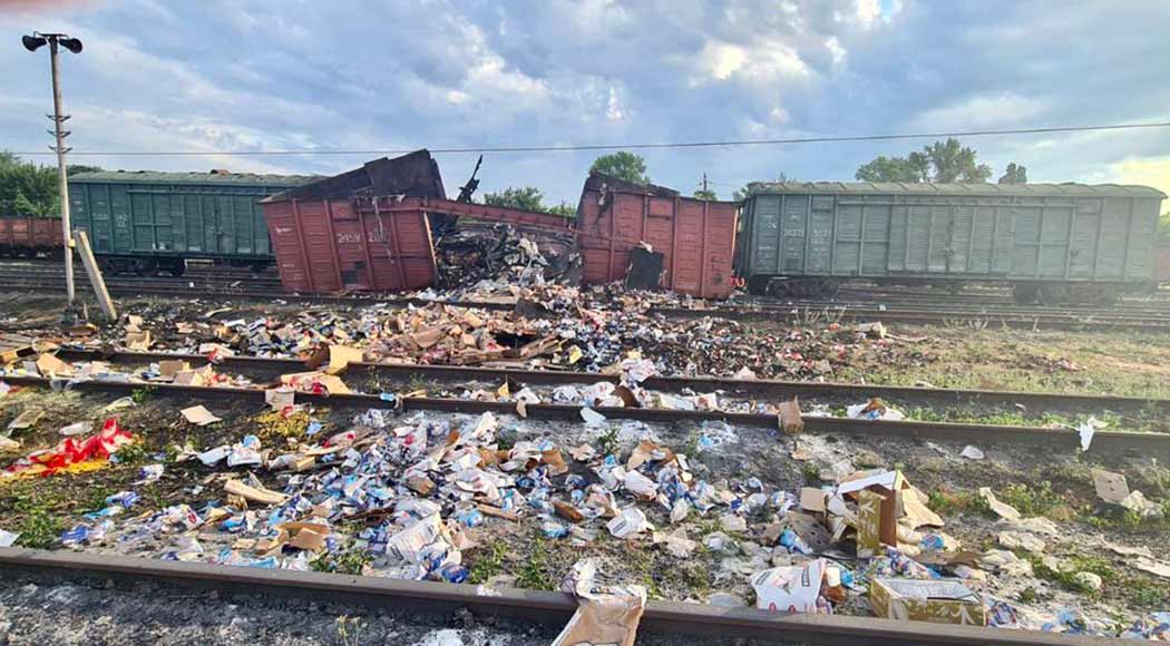 Rússia atinge trem que levava comida a restaurante humanitário na Ucrânia (Foto: José Andrés/Twitter)