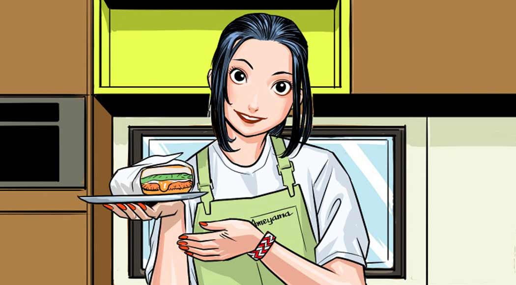 Chef de cozinha japonesa é a nova heroína do universo Marvel (Foto: Divulgação)