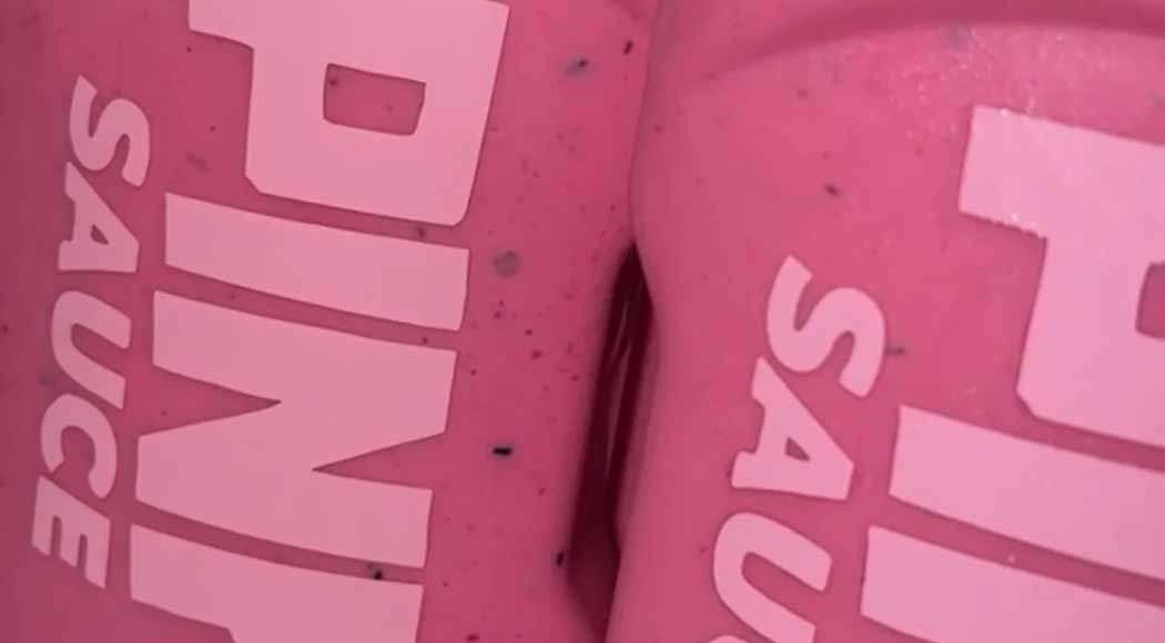Titktoker faz sucesso nos EUA com molho cor-de-rosa com ingredientes secretos (Foto: Reprodução)
