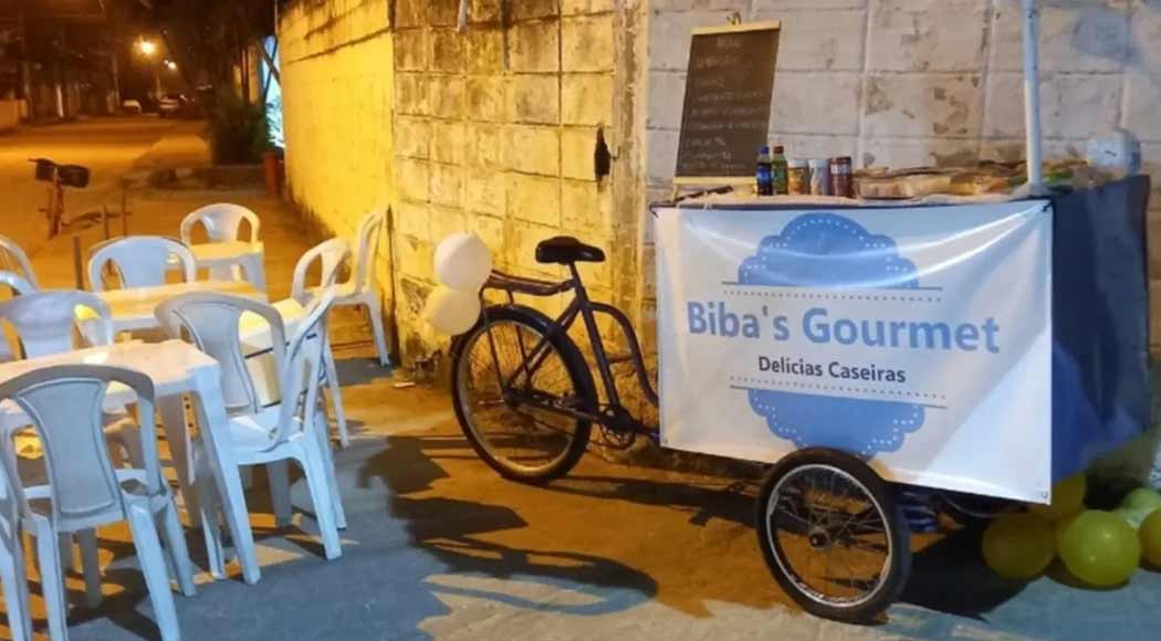 Cozinheiro convida amigos para inauguração de food bike, mas ninguém aparece (Foto: Facebook)