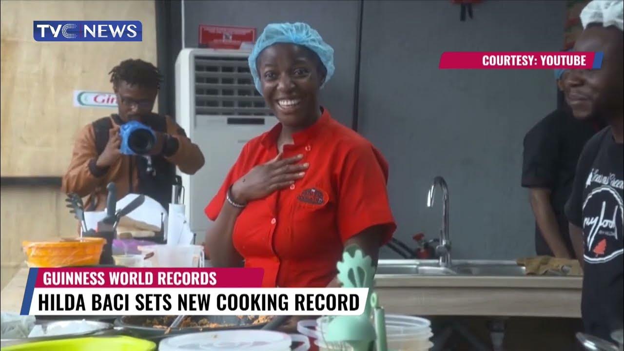 Chef nigeriana Hilda Bassey (Crédito: Reprodução/YouTube)