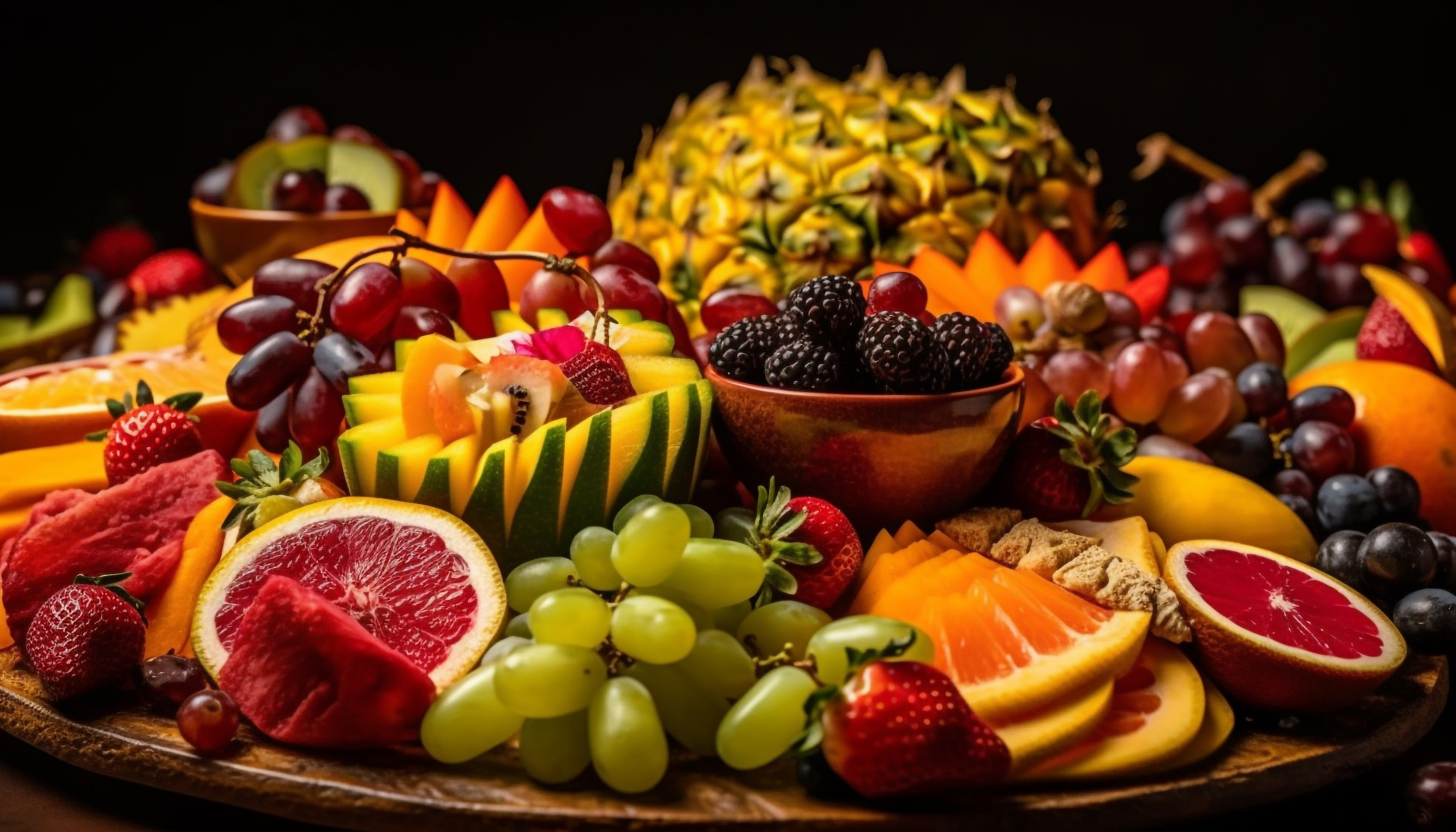 10 frutas que não podem faltar nas festas de final de ano/Créditos: Freepick