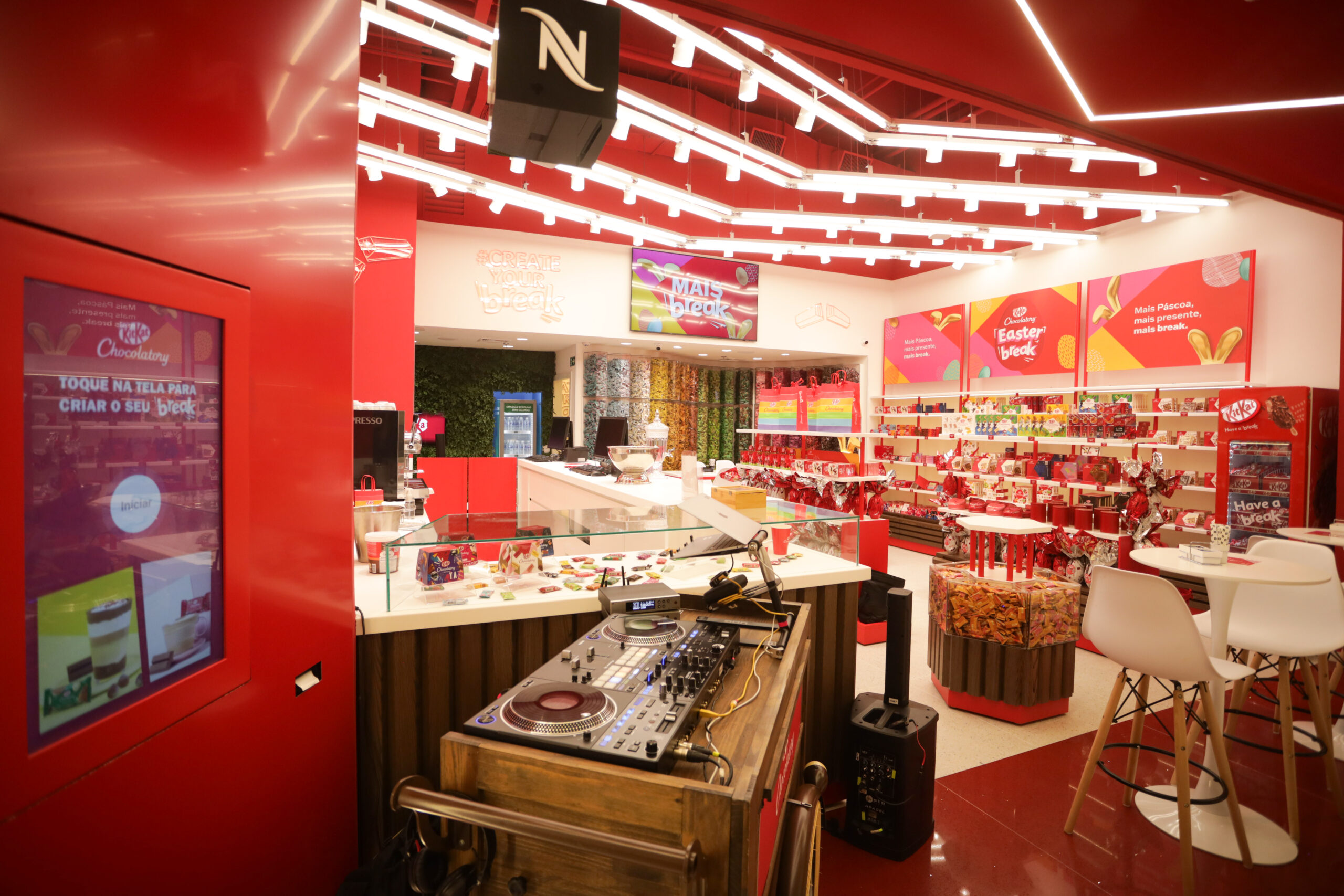 Conheça a nova loja de KITKAT Chocolatory no Shopping Cidade São Paulo/Crédito: Divulgação