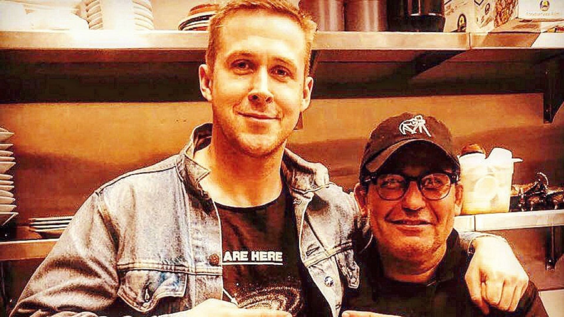Ryan Gosling e Chef Ben (Instagram)