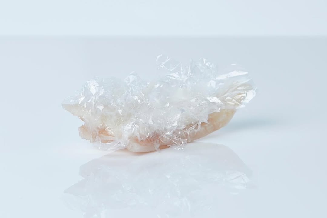 'Bacalhau com microplásticos' do Alchemist (Reprodução/Instagram @rasmusmunkalchemist)