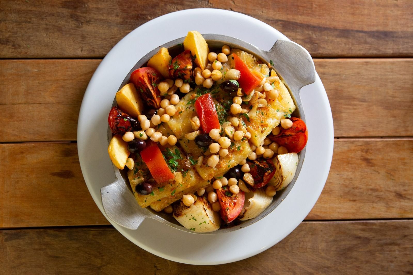 Bacalhau a João do Grão do Bacalhau, Vinho & Cia (Foto: Johnny Mazzilli)