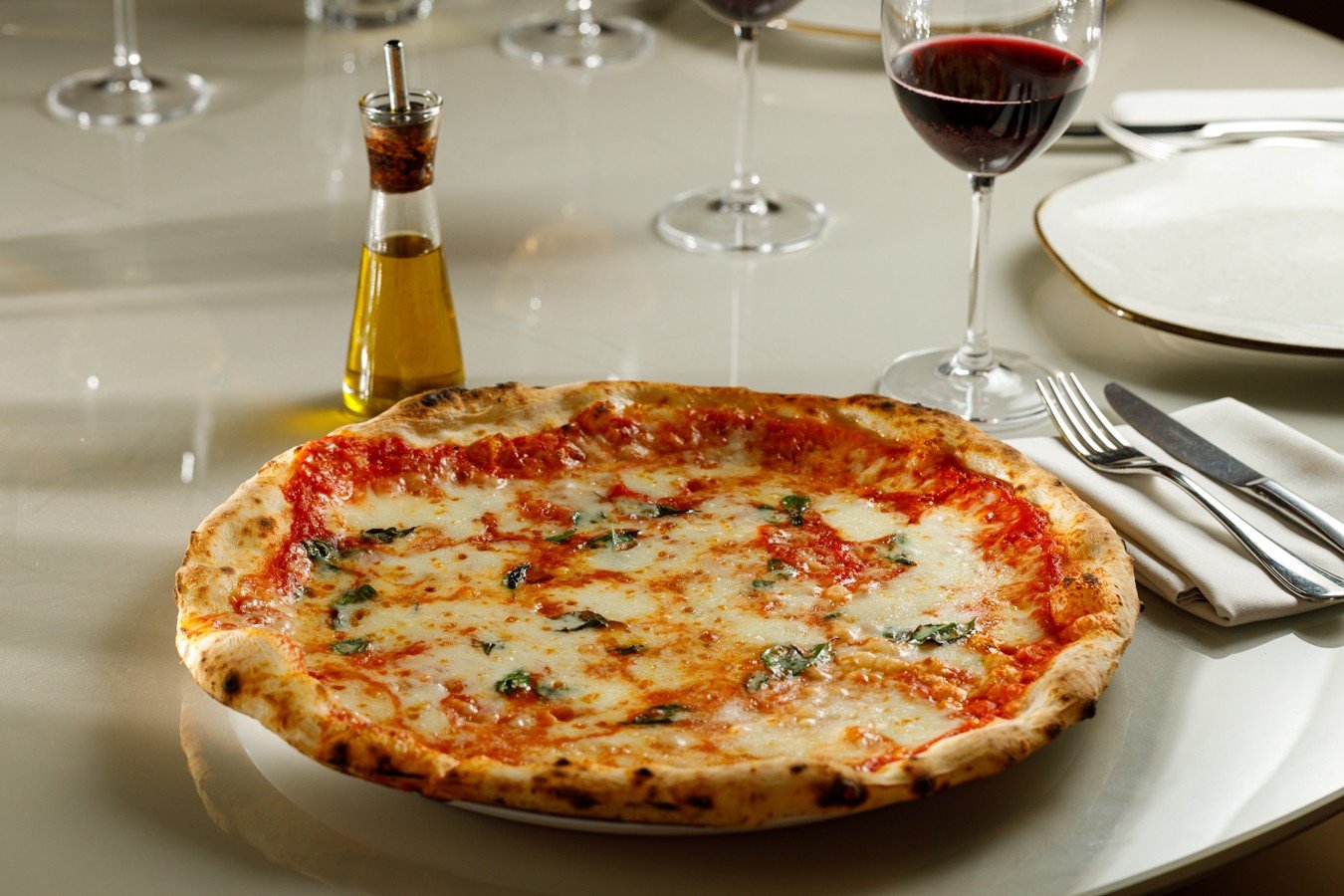 Margherita da L’antica Pizzeria da Michele, em São Paulo