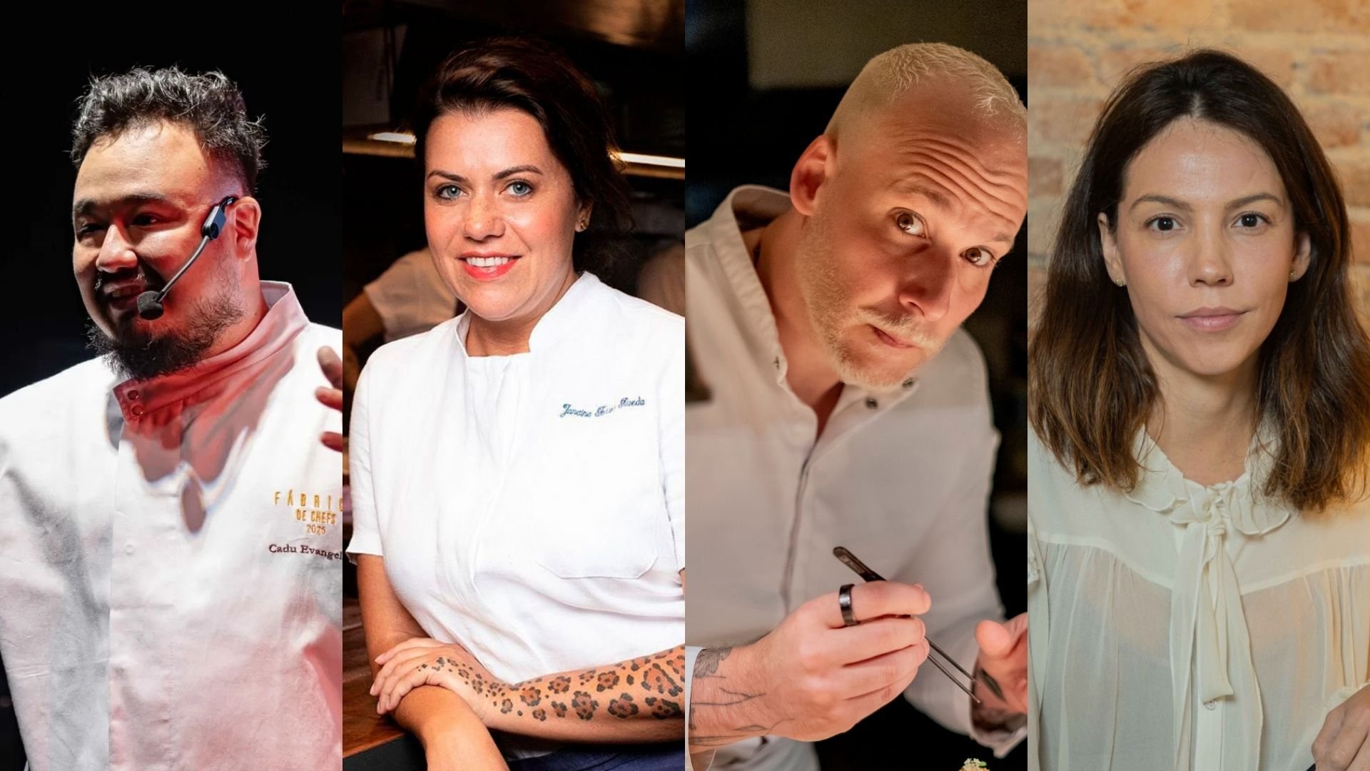 Cadu Evangelisti, Janaína Torres, Luiz Filipe Souza e Tássia Magalhães